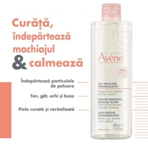 Apa micelara demachianta, 400ml, Avene - Img 2