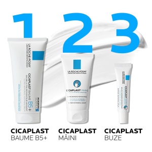 Balsam ultra-reparator calmant cu indicatii multiple Cicaplast B5, 100ml, La Roche-Posay - Img 4