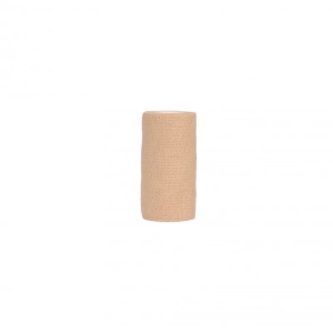 Bandaj elastic autoadeziv neutru, 10cm x 4,5m, Minut - Img 2
