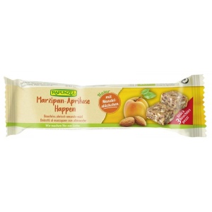 Baton eco cu martipan si caise, 50g, Rapunzel