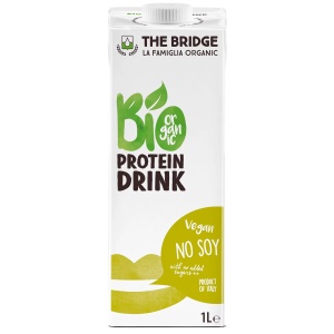 Bautura vegetala bio proteica din naut, 1L, The Bridge