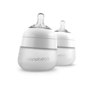Biberon 0l+, 150ml, Alb, 2 bucati, Nanobebe