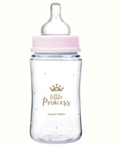 Biberon anticolic PP EasyStart Royal Baby pink gat larg 240ml, 35/234, Canpol - Img 2