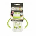Biberon cu gat larg si manere, tetina silicon, 0+, 150 ml, Minut Baby - Img 3
