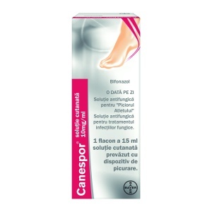 Canespor solutie cutanata 10mg/ml, 15ml, Bayer
