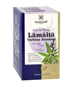 Ceai Lamaita-Verbina Aromata, 18 plicuri, Sonnentor
