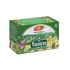 Ceai Viroherb, R59, 20 plicuri, Fares