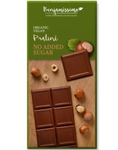 Ciocolata bio praline, 70g, Benjamissimo