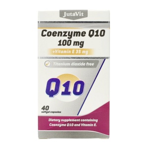 Coenzima Q10 + VitaminaE 35mg, 40 capsule moi, JutaVit