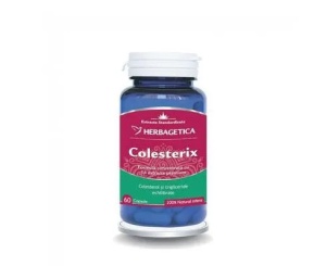 Colesterix, 60 capsule, Herbagetica