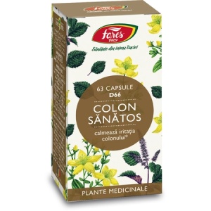 Colon sanatos, D66, 63 capsule, Fares