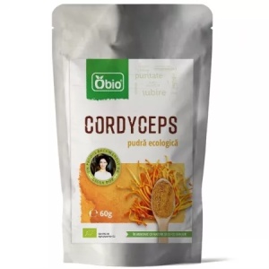 Cordyceps eco pulbere, 60g, OBio