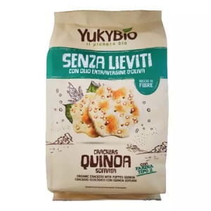 Crackers eco din quinoa, 200g, YukyBio