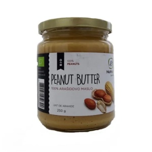 Crema Bio de arahide, 250 gr, Nutrisslim