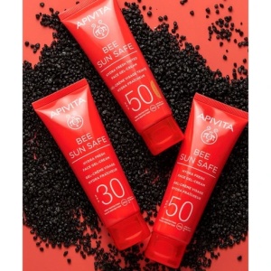 Crema-gel cu protectie solara pentru ten SPF30 Bee Sun Safe, 50ml, Apivita - Img 2
