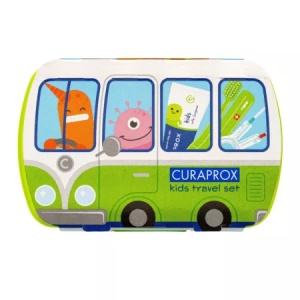 CURAPROX Travel set Kids verde