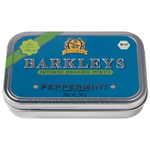 Dropsuri bio cu menta, 50g, Barkleys