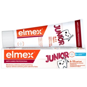 Elmex Pasta de dinti Junior Anticarie Profesional 6-12ani, 75ml - Img 2