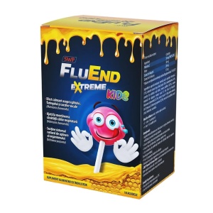 FluEnd Extreme Kids, 10 acadele, Sun Wave Pharma