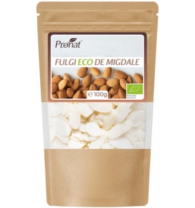 Fulgi de migdale eco, 100g, Pronat