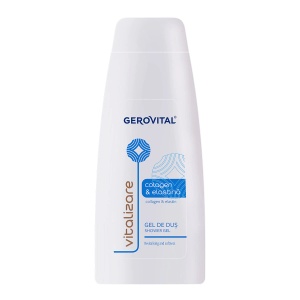 Gel de dus cu colagen si elastina, 750ml, 7080, Gerovital