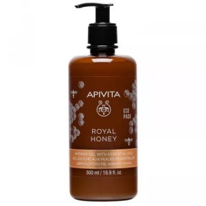 Gel de dus hidratant cu miere Royal Honey, 500ml, Apivita