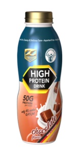 High Protein Drink 50g proteina Ciocolata, 500ml, Z-Konzept