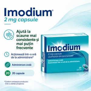 IMODIUM 2 mg, 20 capsule, Kenvue - Img 2