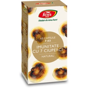 Imunitate Cu 7 ciuperci x 63cps (Fares)