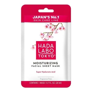 Masca faciala hidratanta servetel cu super hyaluronic acid, 20ml, Hada Labo Tokyo