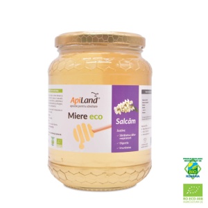 Miere eco salcam, 500 g, Apiland