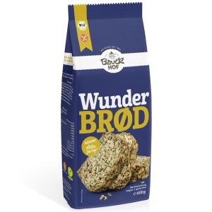 Mix pentru paine integrala cu seminte ECO fara gluten, 600g, Bauck Hof