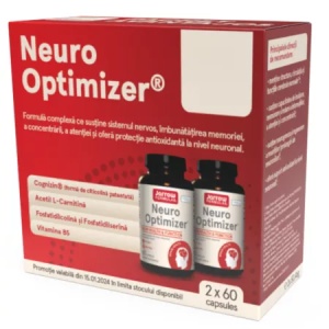 Neuro Optimizer, 60 comprimate, oferta 1+1- 50%, Secom