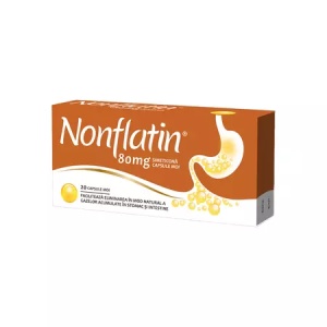 Nonflatin 80mg, 20 capsule moi, Biofarm