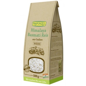 Orez basmati alb Eco, 500g, Rapunzel
