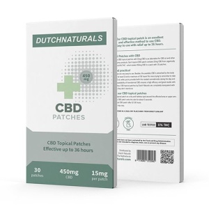 Plasturi CBD 15 mg cu eliberare de pana la 36 ore, 30 bucati