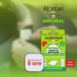 Plasturi cu uleiuri esentiale naturale Alontan Natural, de la 0+ luni, 24 bucati, Pietrasanta Pharma - Img 4