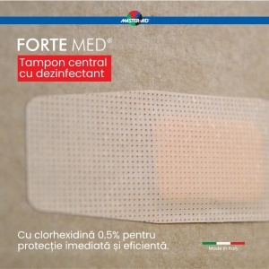Plasturi ultra rezistenti Forte Med Master-Aid, Mare 78x26mm,100 bucati, Pietrasanta Pharma - Img 4