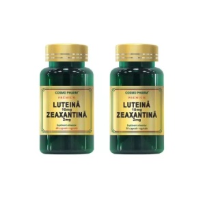 Premium Luteina 10mg Zeaxantina 2mg, 60+30 capsule, Cosmopharm