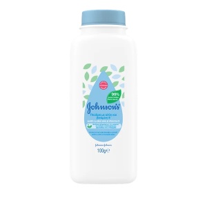 Pudra de talc cu Aloe Vera si Vitamina E, 100g, Johnson&Johnson