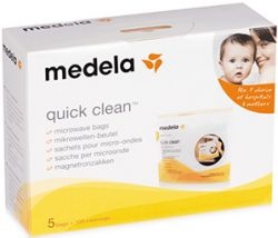 Pungi de sterilizare la microunde Quick Clean, 5 bucati, Medela - Img 2