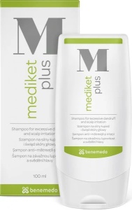 Sampon dermatologic anti-matreata si iritatii - Mediket Plus, 100 ml, Benemedo