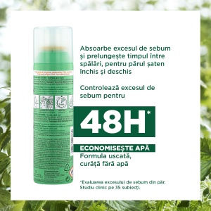 Sampon uscat nuantator cu extract de urzica, 150ml, Klorane - Img 4