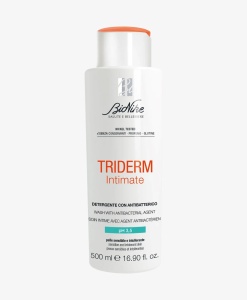 Sapun intim antibacterian cu pH 3.5 Triderm Intimate antibacterial, 500ml, BioNike