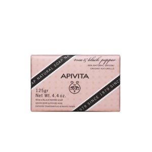 Sapun natural cu extract din Trandafiri, 125g, Apivita