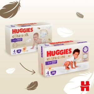 Scutece Extra Care Pants nr. 4, 9-14kg, 38 bucati, Huggies - Img 2