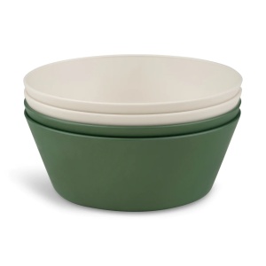 Set de boluri bio Green/Cream, 4 bucati, Citron - Img 2
