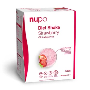 Shake Dieta Căpșuni, pulbere, 12 plicuri, Nupo - Img 2