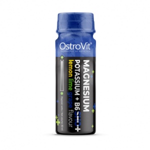 Shot Magneziu lichid cu Potasiu si B6, 80ml, OstroVit