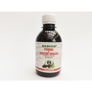 Sirop de Podbal si Ridiche neagra pentru diabetici, 200ml, Elidor
